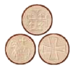 Three special design altar breads