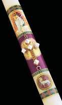 Prince of Peace Paschal candle design from the catalog